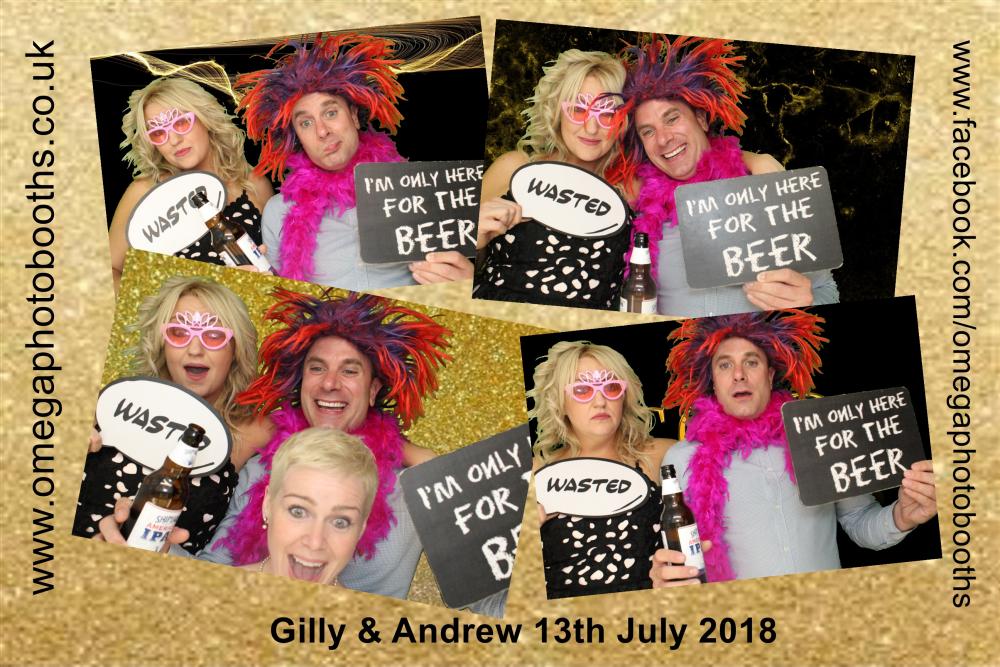 Gilly & Andrew's Wedding | View more photos from the event at gallery.omegaphotobooths.co.uk/u/Omega-Photobooths/Gilly-Andrews-Wedding